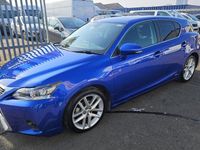 Used Lexus CT200h 2015 Blue Hatchback