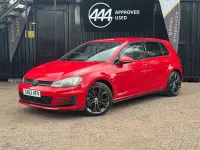 Used VW Golf VII GTD 182 HP (133 kW) 2014 Red Hatchback