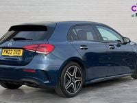 Used Mercedes A180 AMG Line Premium Plus 136 HP (100 kW) 2022 Blue Hatchback