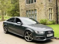 Used Audi A4 Black Edition 180 HP (132 kW) 2014 Grey Sedan