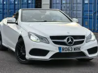 Begagnad Mercedes E250 AMG 2013 Vit Cab