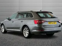 Used Skoda Superb SE Technology 150 HP (110 kW) 2023 Graphite grey Estate