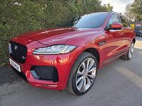 Begagnad Jaguar F-Pace S 300 HK (220 kW) 2016 Röd SUV