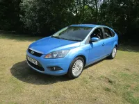 Used Ford Focus Titanium 110 HP (80 kW) 2010 Blue Hatchback