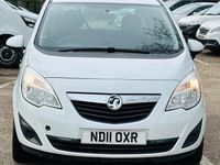 Used Vauxhall Meriva 130 HP (95 kW) 2011 White MPV