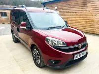 Begagnad Fiat Doblò Lounge 2018 Röd Minibuss