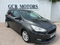 Used Ford Grand C-Max Zetec 120 HP (88 kW) 2017 Grey MPV