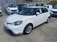 Used MG MG3 106 HP (77 kW) 2016 White Hatchback