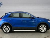 Used VW T-Roc SE 116 HP (85 kW) 2020 Blue SUV