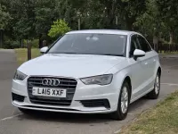 Used Audi A3 S-Line 2015 White Sedan