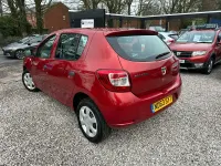 Used Dacia Sandero Ambiance 75 HP (55 kW) 2014 Red Hatchback