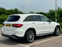 Used Mercedes GLC350 AMG line 258 HP (189 kW) 2017 White SUV