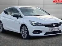 Used Vauxhall Astra Edition 145 HP (106 kW) 2021 White Hatchback