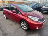 Used Nissan Note Tekna 90 HP (66 kW) 2013 Red MPV