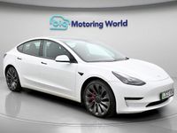 Used Tesla Model 3 Performance 461 kW (627 HP) 2023 White Sedan