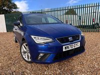 Used Seat Ibiza FR 95 HP (69 kW) 2020 Blue Hatchback