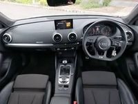 Used Audi A3 Black Edition 115 HP (84 kW) 2018 Silver Sedan