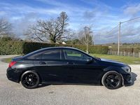 Used Mercedes CLA220 AMG 177 HP (130 kW) 2015 Black Sedan