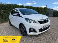 Used Peugeot 108 82 HP (60 kW) 2014 White Hatchback