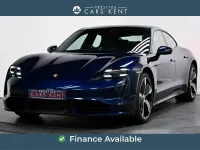 Used Porsche Taycan Performance Package 500 kW (680 HP) 2023 Blue Sedan