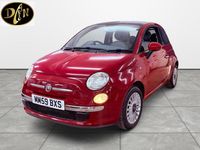 Used Fiat 500 Lounge 69 HP (50 kW) 2010 Red Hatchback
