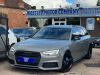 Used Audi A4 Black Edition 190 HP (139 kW) 2018 Grey Estate