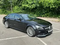 Used Mercedes CLS220 AMG line 2016 Black Coupe