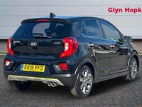 Used Kia Picanto X-Line 84 HP (61 kW) 2019 Black Hatchback