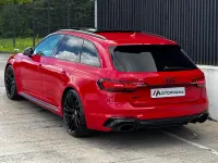 Used Audi RS4 Comfort 450 HP (330 kW) 2020 Red Estate