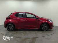 Used Toyota Yaris Hybrid Design 2022 Red Hatchback