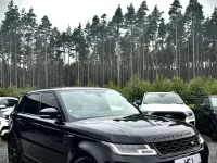 Used Land Rover Range Rover Sport SVR 566 HP (416 kW) 2018 Black SUV