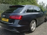 Used Audi A6 S-Line 272 HP (200 kW) 2016 Blue Estate