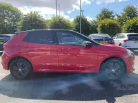 Used Skoda Fabia Colour Edition 70 HP (51 kW) 2023 Velvet red metallic body / black magic pearl effect roof Hatchback