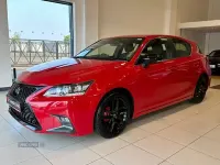 Used Lexus CT200h Sport Line 2019 Red Hatchback