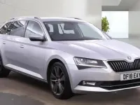 Used Skoda Superb SE L Executive 190 HP (139 kW) 2018 Silver Estate