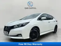 Used Nissan Leaf N-Connecta 110 kW (150 HP) 2022 White Hatchback