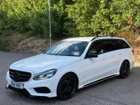 Used Mercedes E300 AMG 2014 White Estate