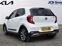 Used Kia Picanto X-Line 65 HP (47 kW) 2021 White Hatchback