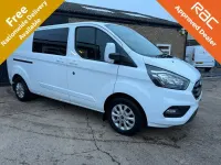 Used Ford Transit Custom Limited 130 HP (95 kW) 2022 White Van