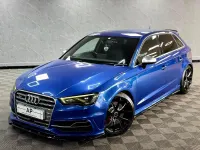 Used Audi S3 Sportback Exclusive 2024 Blue Hatchback