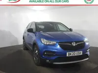 Used Vauxhall Grandland X SRi 131 HP (96 kW) 2020 Blue SUV