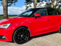 Used Audi A1 Sportback S-Line 125 HP (91 kW) 2017 Red Hatchback