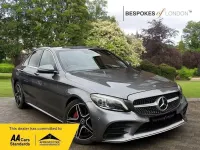 Used Mercedes C300 AMG line 2020 Grey Sedan