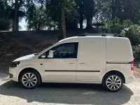Used VW Caddy Highline 102 HP (75 kW) 2014 White MPV