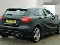 Used Mercedes A160 AMG line 2018 Obsidian black Hatchback