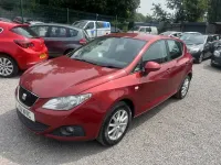 Used Seat Ibiza SE 105 HP (77 kW) 2011 Red Hatchback