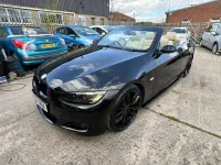 Used BMW 320 Cabriolet M Sport 2007 Black Cabriolet