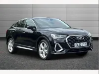 Used Audi Q3 S-Line 150 HP (110 kW) 2022 Black SUV