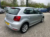 Used VW Polo SE 90 HP (66 kW) 2014 Silver Hatchback