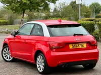 Used Audi A1 Sport 122 HP (89 kW) 2011 Red Hatchback